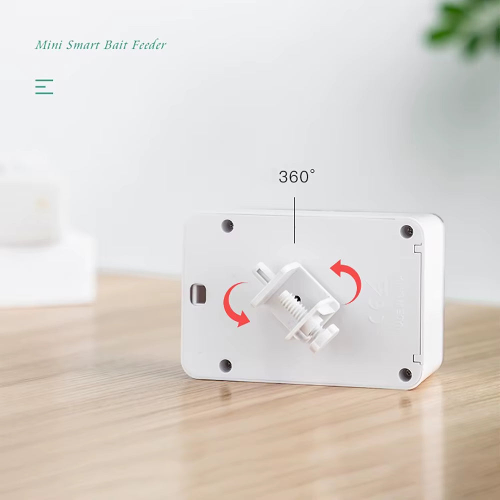 Small Fish Automatic Feeder Smart Fish Feeder Timing Quantitative Fish Tank Accessories Guppy Food Dispenser for Ornamental Fish