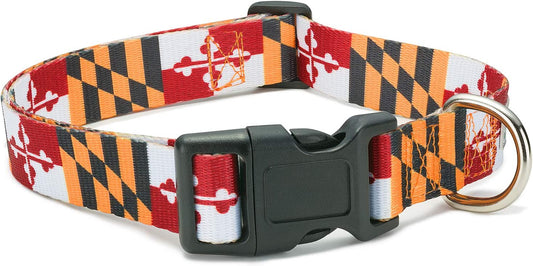 Maryland Flag Dog Collar (Large)