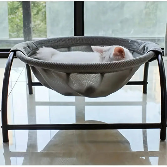 NNETM Pet Hammock Bed Free-Standing