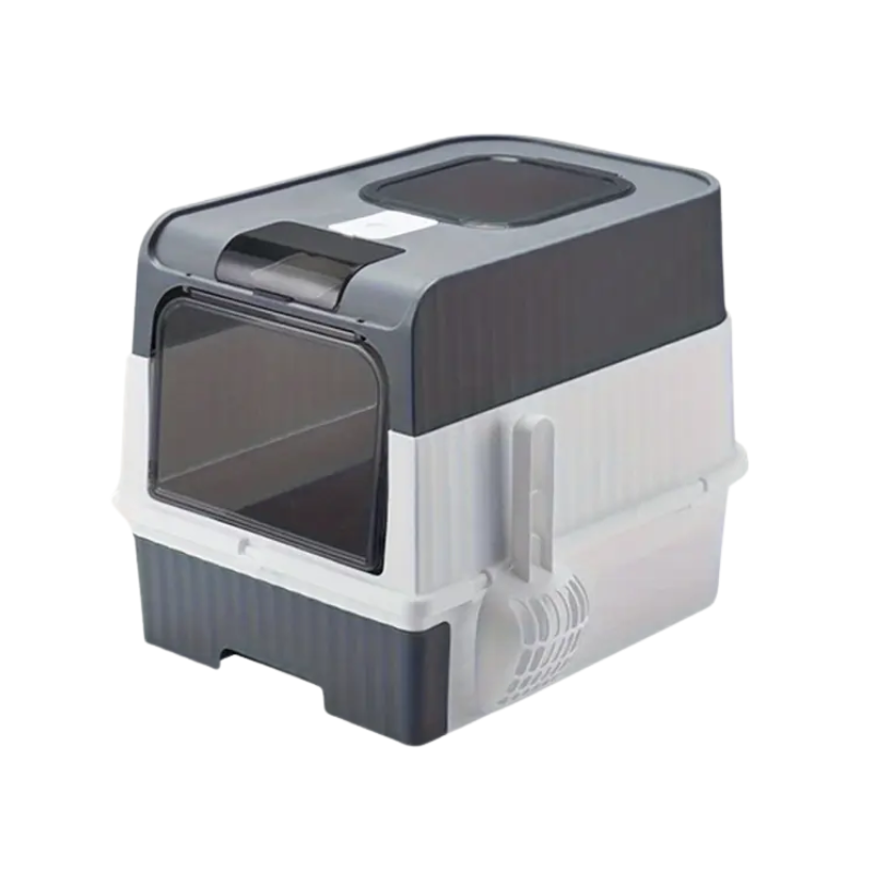 NNETM Extra Large Cat Litter Box Dual Entry