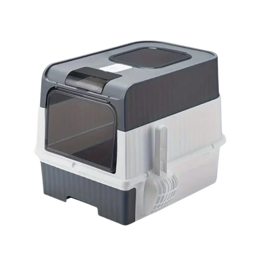 NNETM Extra Large Cat Litter Box Dual Entry